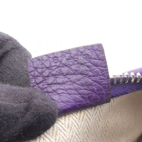 Hermes Shoulder Bag Masai PM Iris Leather Masai PM Iris Women's Used B - Picture 5 of 13